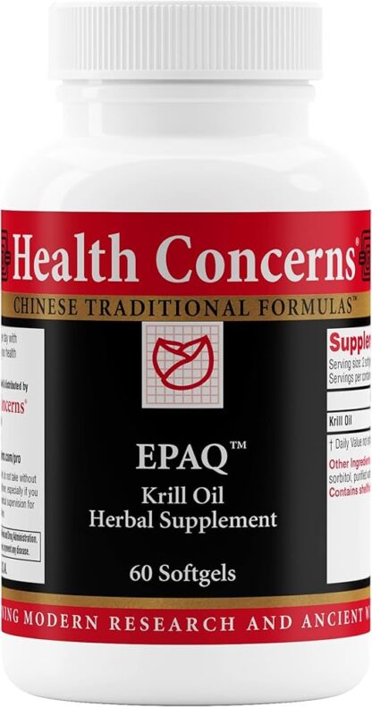 Health Concerns EPAQ Krill Oil